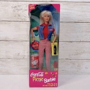 Vintage NIB Mattel Coca-Cola Picnic Barbie PRICE FIRM